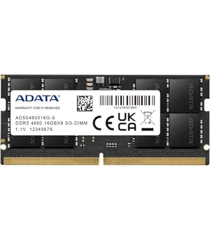 Crucial CB16GS4800 16GB DDR5 4800MHz Laptop RAM